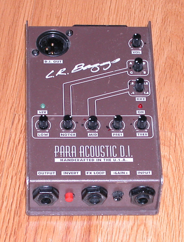 Acoustic/Electric – L.R. Baggs Para Acoustic D.I. Review | KrisPicks